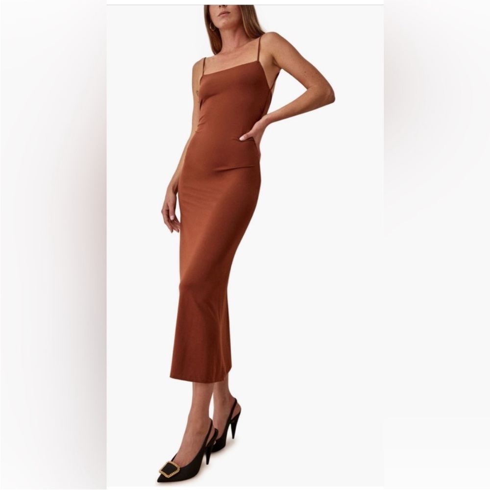 Reformation Hexa Midi Slip Dress